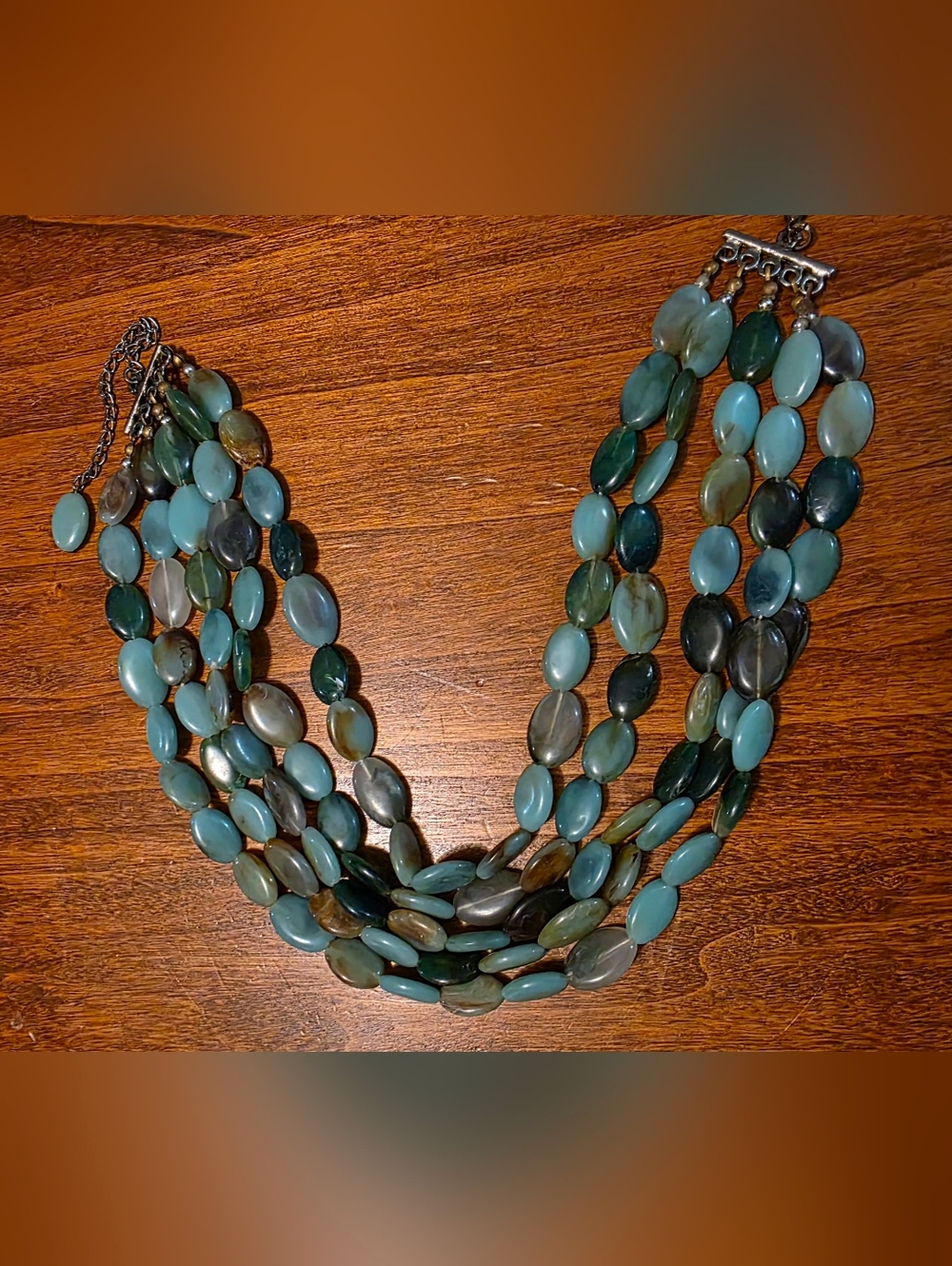 Green Beaded Choker
